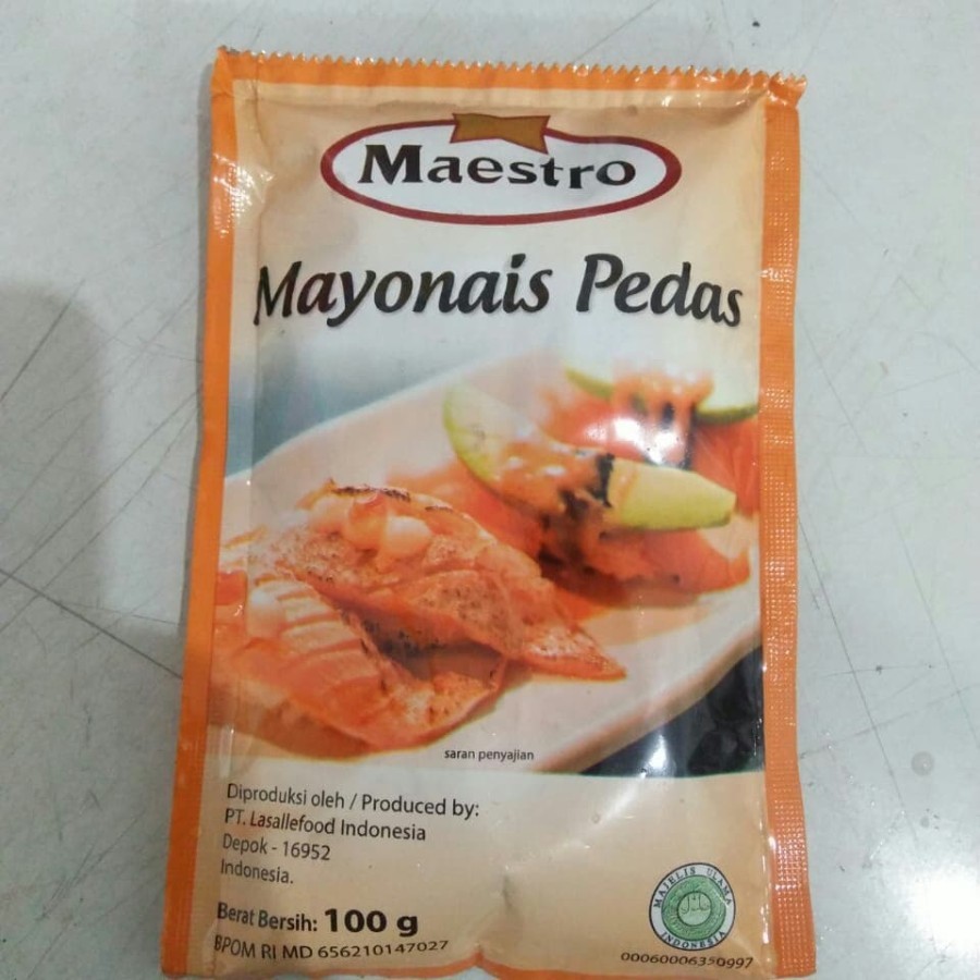 

Maestro Mayonaise pedas 100 gr