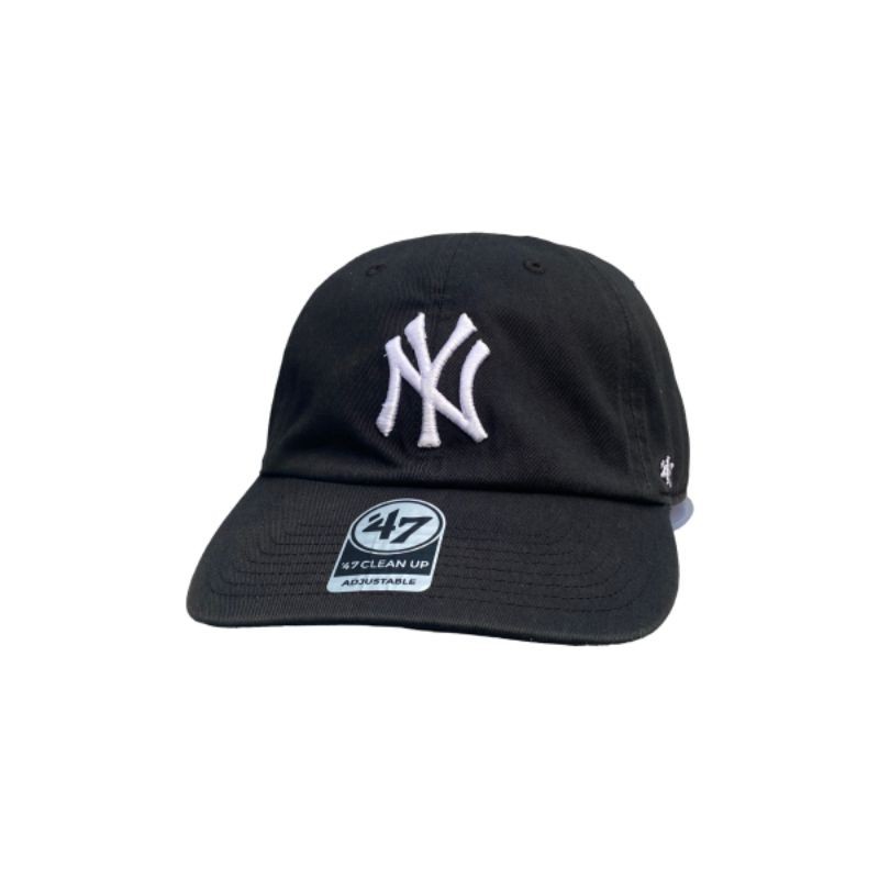 Topi 47brand NY Yankees Black OSFA Second Original Murah