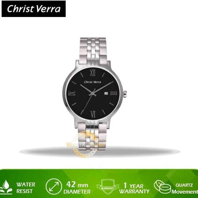 [New] Jam Tangan Christ Verra Cv 71106G-11 Blk Original Murah