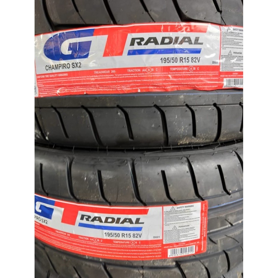 Ban Mobil Sx2 195/50 R15