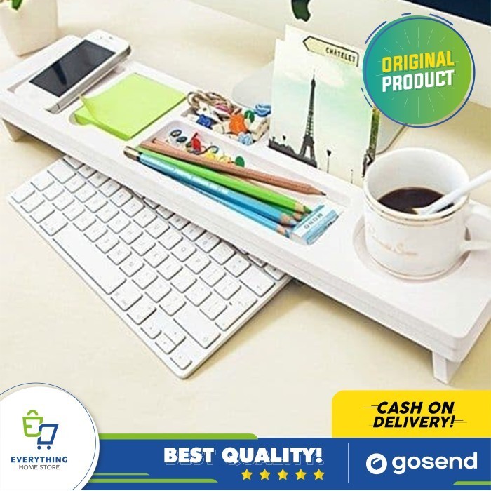 

MEJA MINI MULTIFUNGSI TABLE ORGANIZER OFFICE KEYBOARD TEMPAT PULPEN