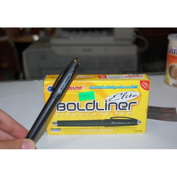 

NEW BOLPEN BALLINER BOLDLINER ELITE MERK STANDART 1.0 JUAL PERBOX