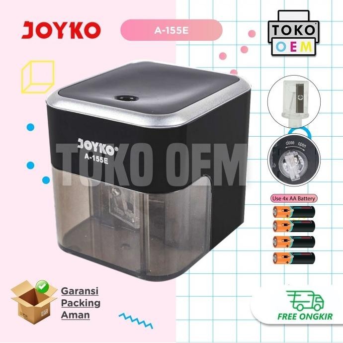 

JOYKO SERUTAN RAUTAN PENSIL MEJA ELECTRIC OTOMATIS SHARPENER A-155E