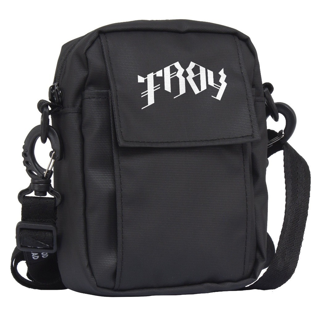 Troy Company Mini Sling Bag Black Heritage - Tas Selempang Hitam SB 2488