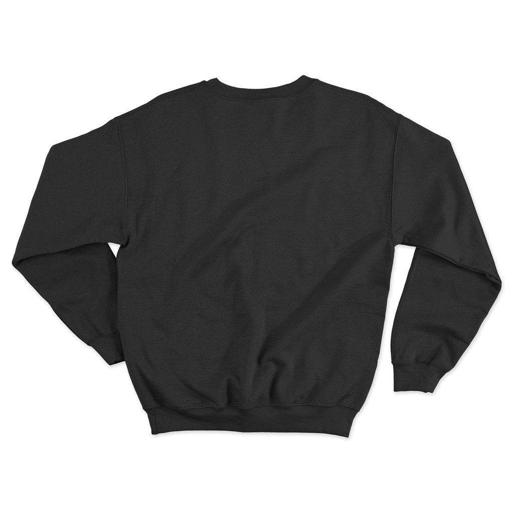 Troy Company Sweater Crewneck Black Ibil - Sweatshirt Pria Wanita Hitam SW 2172