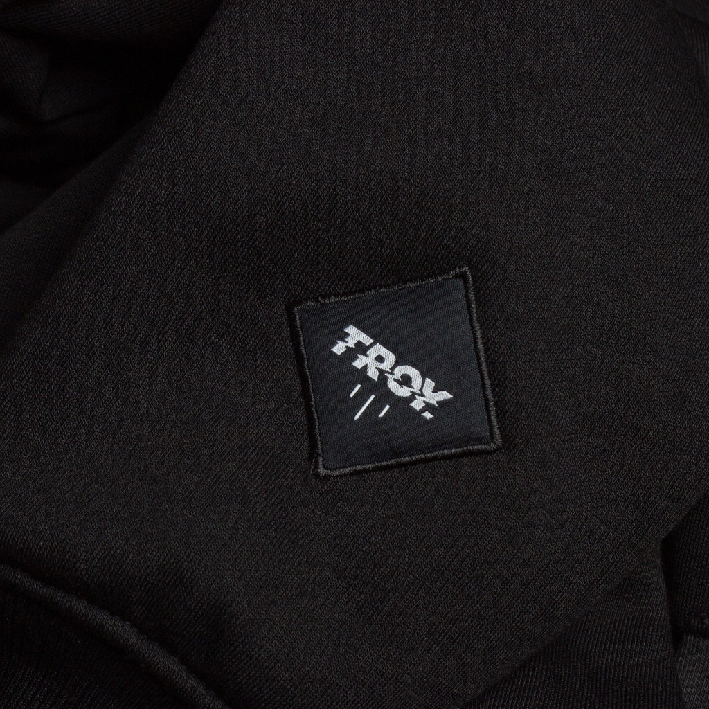 Troy Company Pullover Hoodie Stone Graffiti - Jaket Hoodie Pullover Hitam KH 2207
