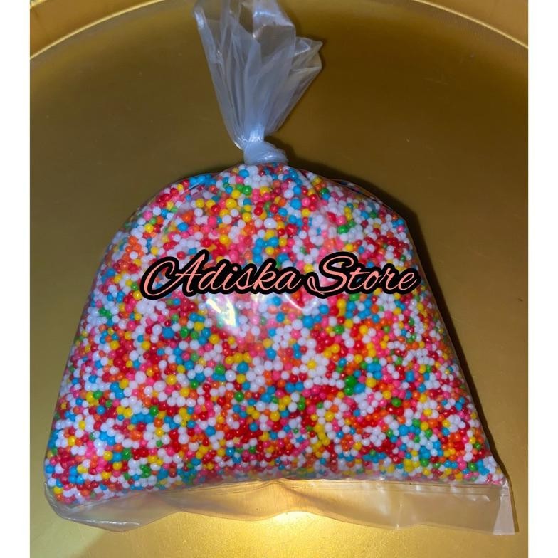 

PROMO Springkle Warna Warni Topping Kue / Spikel Rainbow 50 gr