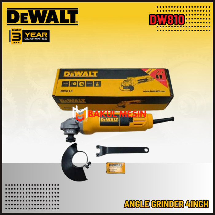 Dw810 Dewalt Mesin Gerinda Tangan 4Inch Dw 810