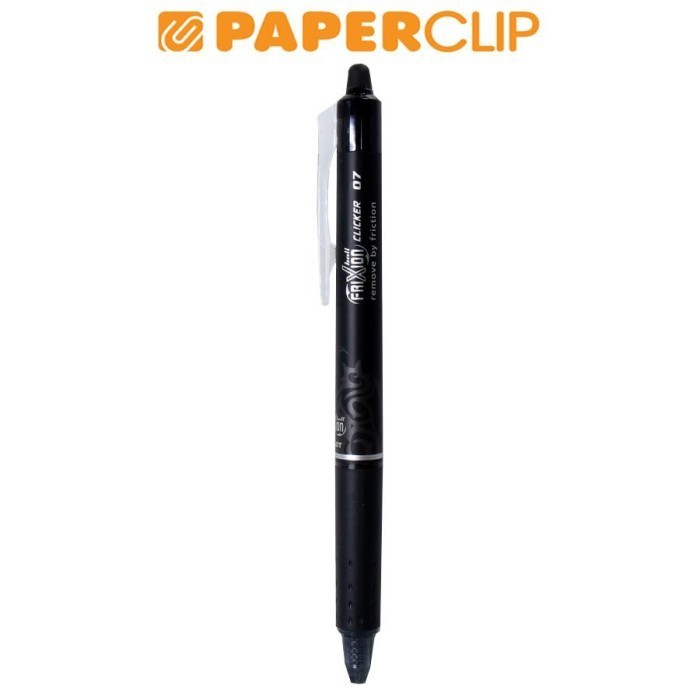 

NEW!! BALLPOINT PILOT FRIXION CLIC BLRT-07 BLACK