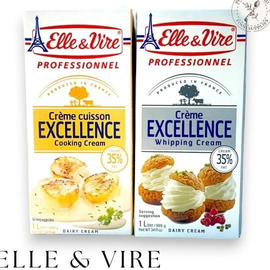 

Cream Cooking | Whipping Cream - Elle & Vire 1L