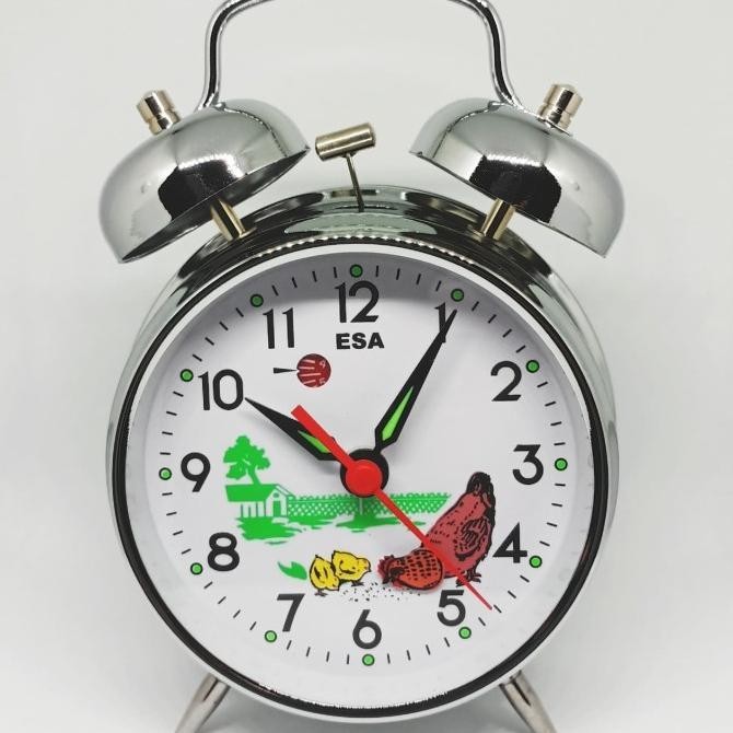 Jam Beker Weker Ayam Jadul