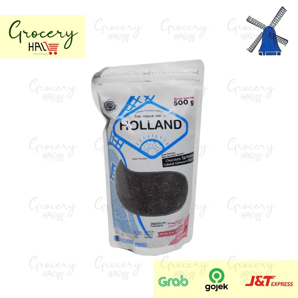 

HOLLAND MESES COKELAT SUSU 500 GRAM ( MILK CHOCO - MESES MARTABAK )