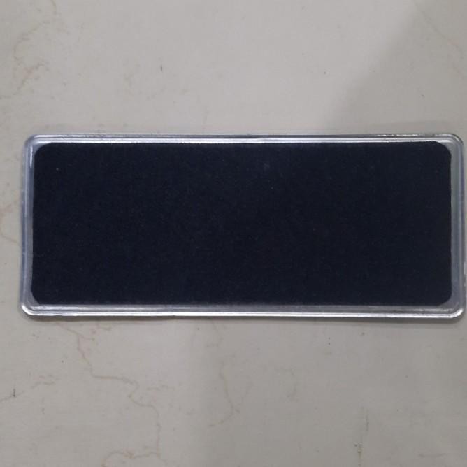 Frameless Plate Nomor Motor Sistem Velcro Dan 3M 9448A