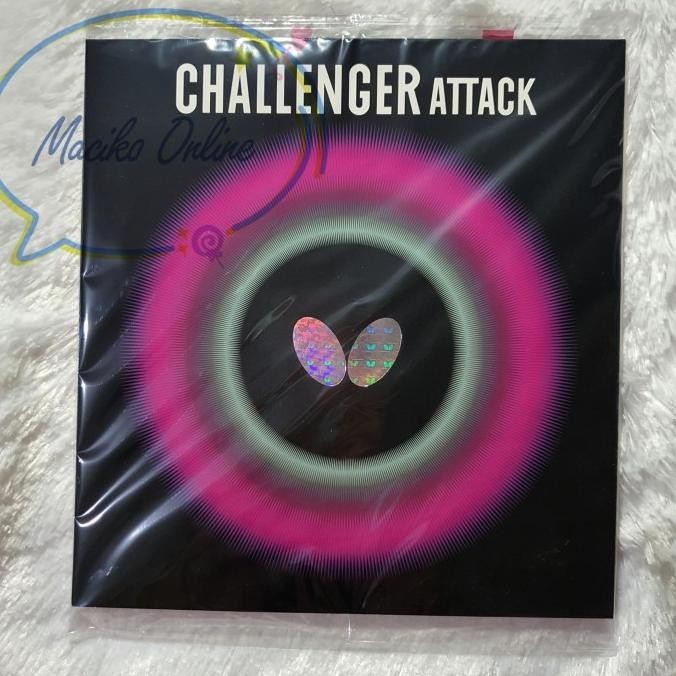 Challenger Attack 1.7mm~Karet Bet Pingpong Butterfly Challenger Attack