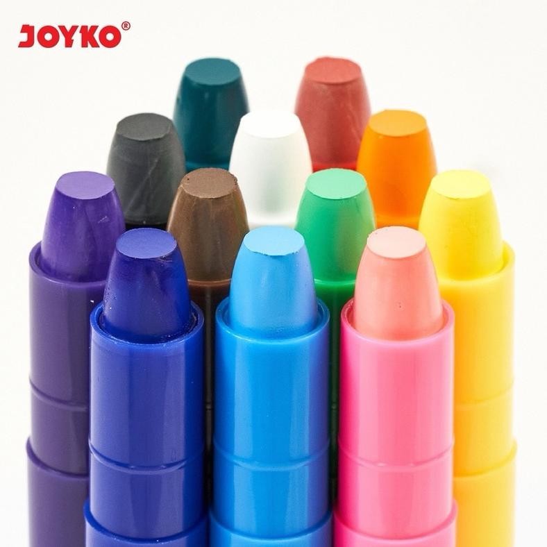 

VIRAL Silky Crayon SLC-A-24 Krayon Halus Joyko SLC-A Warna Colors d-54