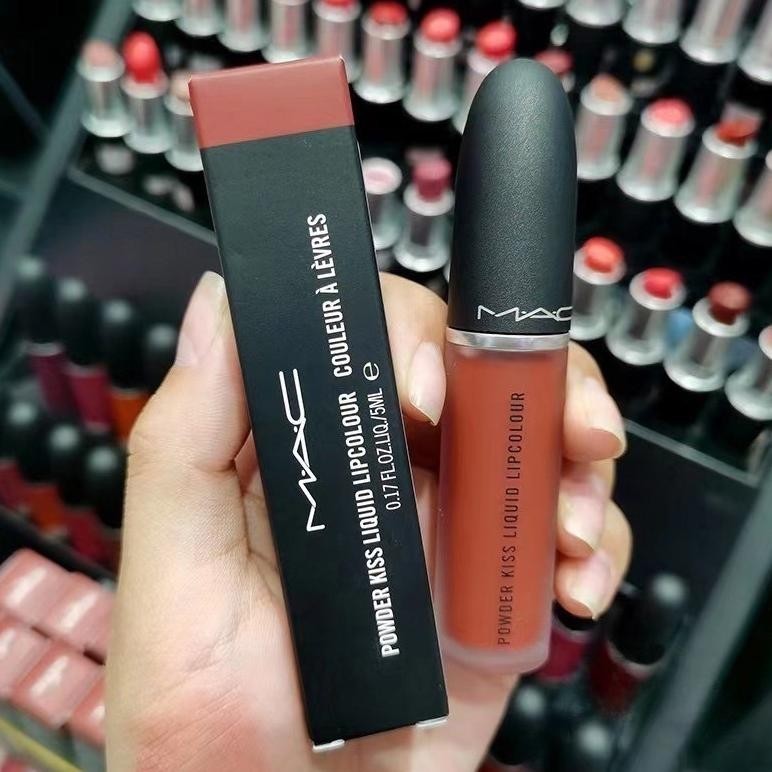 MAC Lipstick liquid Matte/MAC Powder Kiss Liquid Lipcolour/Liquid Lip Matte/Liquid Mat/MAC Matte Lip