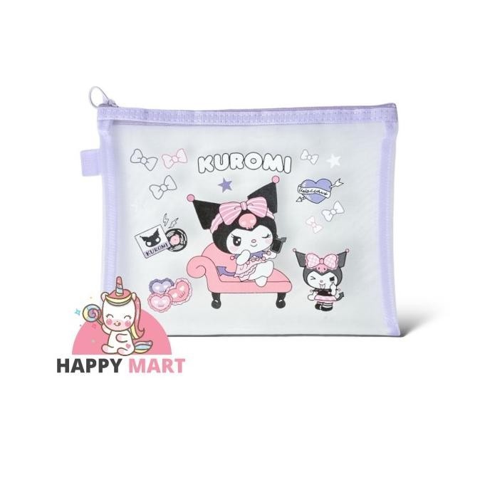 

kotak pensil A5 motif sanrio kuromi / cinnamorol