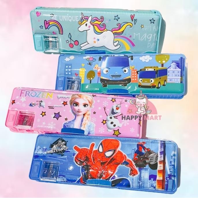 

Kotak pensil magnet unicorn / Tayo / Frozen