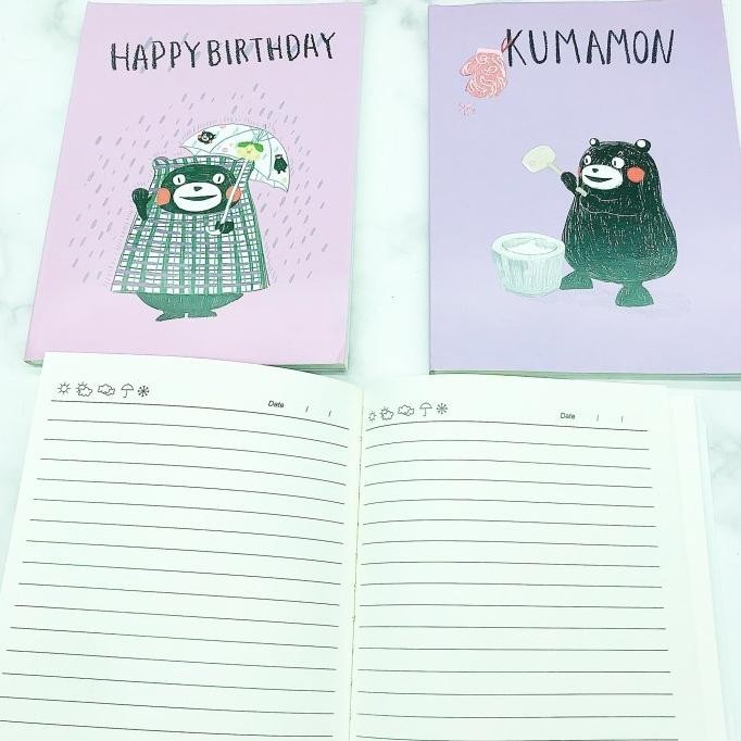 

Buku catatan kumamon