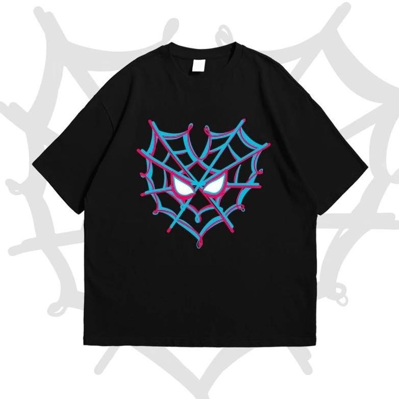 Kaos Couple V4 Spiderman Miles Morales & Gwen Stacy Spiderman Couple Tshirt Spiderman Couple Baju An