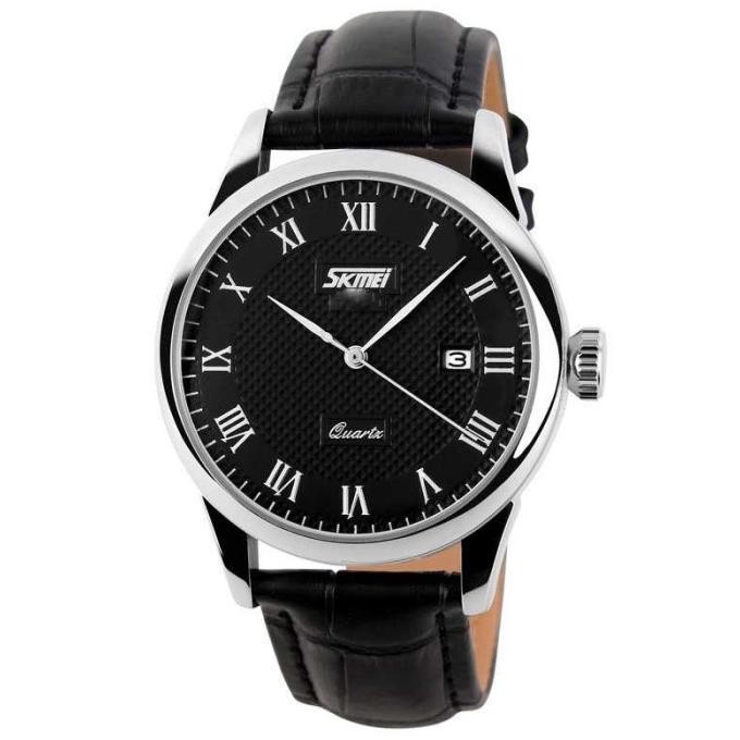 Jam Tangan Pria Skmei 9058 Analog Classic Water Resist