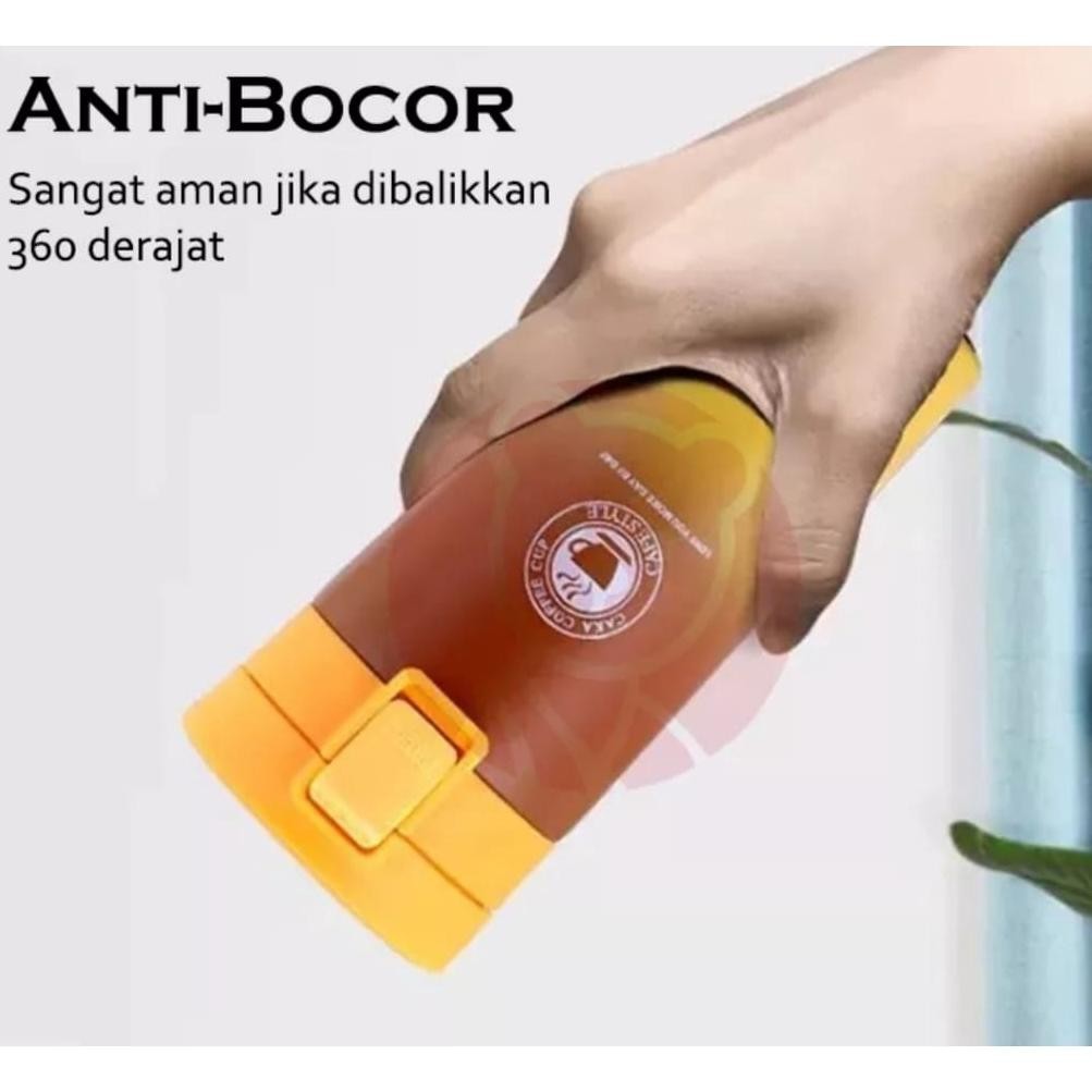 Super Sale Termos Coffee Mug 380Ml Warna Gradasi Tumbler Kecil Mini Stainless Steel Vakum-Botol Minu