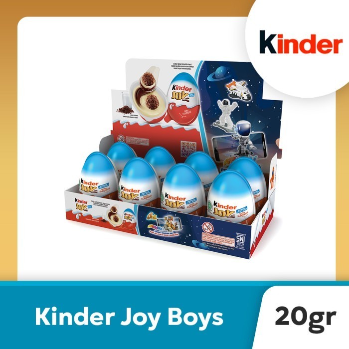 

Ready Kinder Joy (Boys) - Chocolate Crispy 20gr (8pcs)