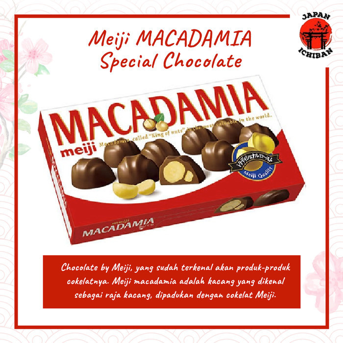 

Ready Meiji Chocolate Special - Camilan Cokelat Kacang Original Japan