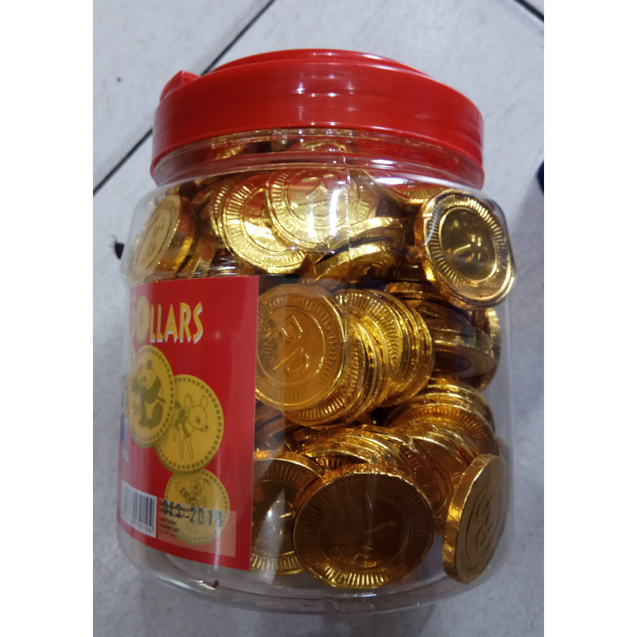 

Ready Coklat Koin Dollar
