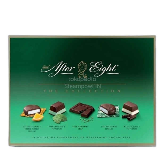 

Ready After Eight Chocolate Dark Choc Thin Mints Coklat Cokelat Hitam Import