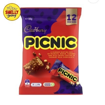 

Ready Cadbury Picnic Chocolate Sharepack 12 pack 180g - original