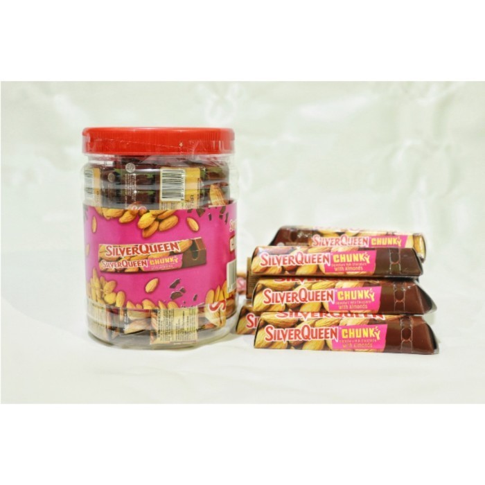 

Ready 1 TOPLES ISI 12 SILVERQUEEN CHUNKY BAR ALMOND 30GR