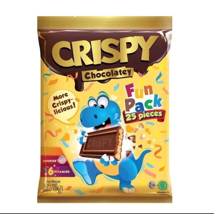 

Ready Chocolate Crispy mini pack import Malaysia + 6 Vitamin