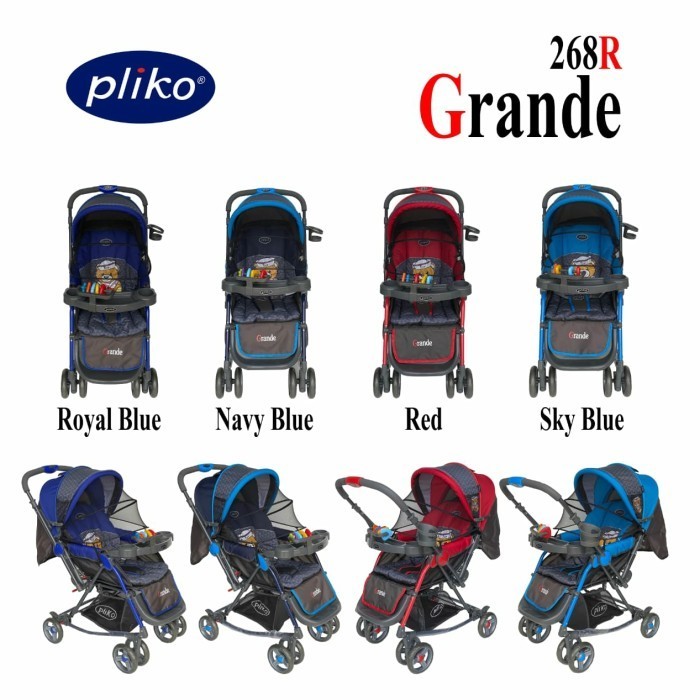 Baby Stroller Pliko GRANDE- Via