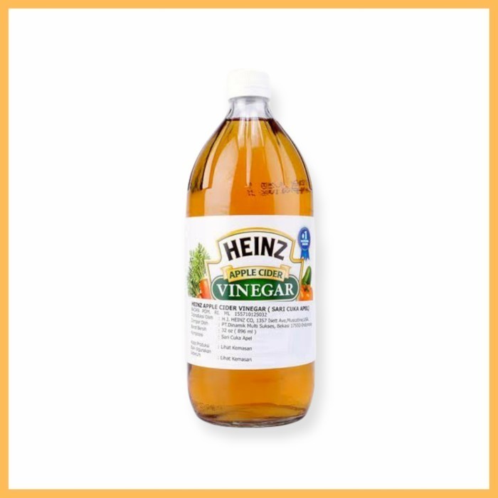 

Sale Heinz Apple Cider Vinegar/Sari Cuka Apel 473Ml