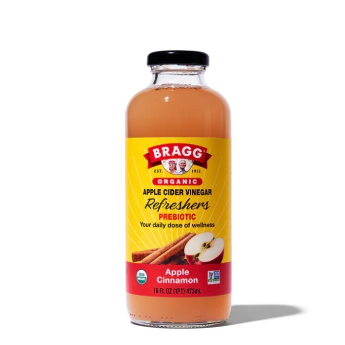 

Sale Bragg Organic Apple Cider Vinegar Refreshers Apple Cinnamon 473Ml