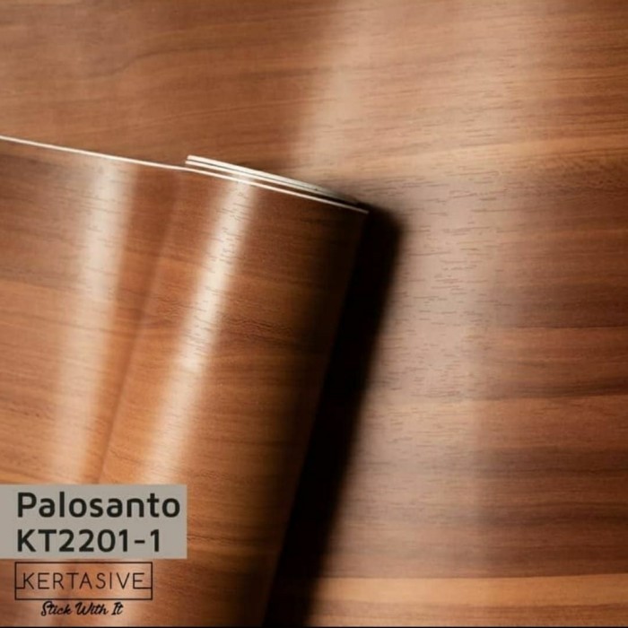 KERTASIVE MOTIF KAYU DECO PVC SHEET STIKER PELAPIS PALOSANTO