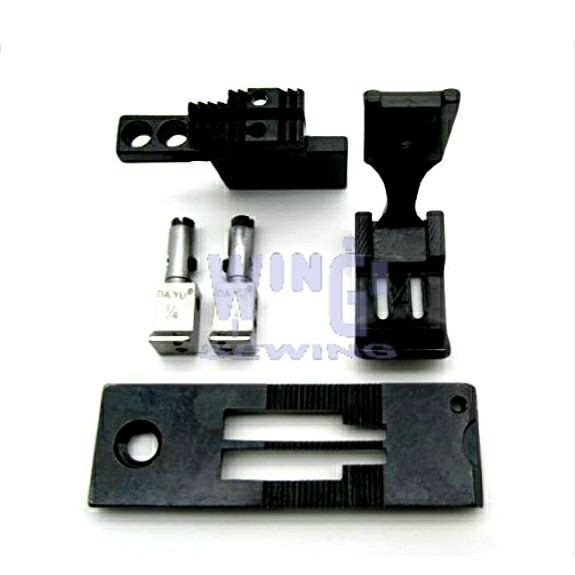 

Terlaris Gauge Set Getset AUTO BROTHER 845 Mesin Industri Jarum 2 Auto Otomatis - 1/4 3/16 1/8 SALE
