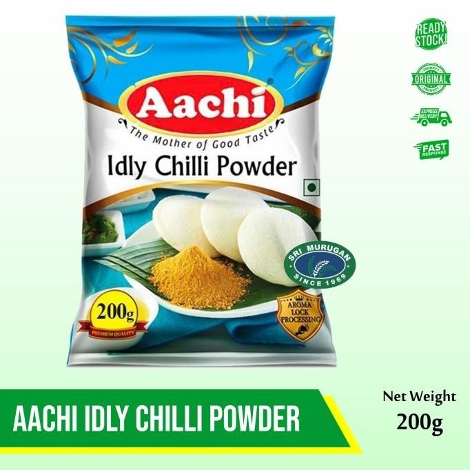 

AACHI IDLY CHILLI POWDER 200 GM