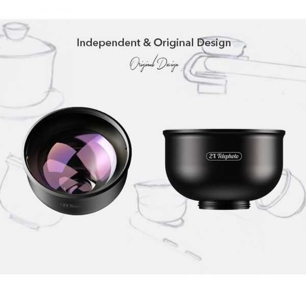 Apexel Apl-Hb2X Smartphone Lens 2X Telephoto Lens  Ready