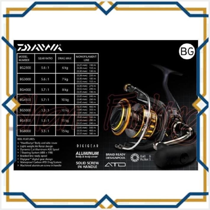 [SHA] REEL DAIWA BG8000