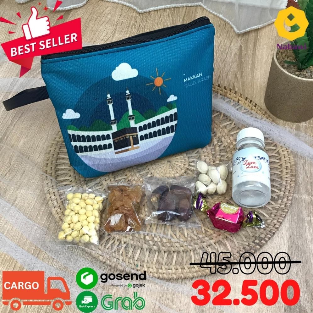 

Berkualitas Paket Hampers Pouch Oleh Oleh Haji Umroh Souvenir Makanan Khas Arab Gratis Ongkir