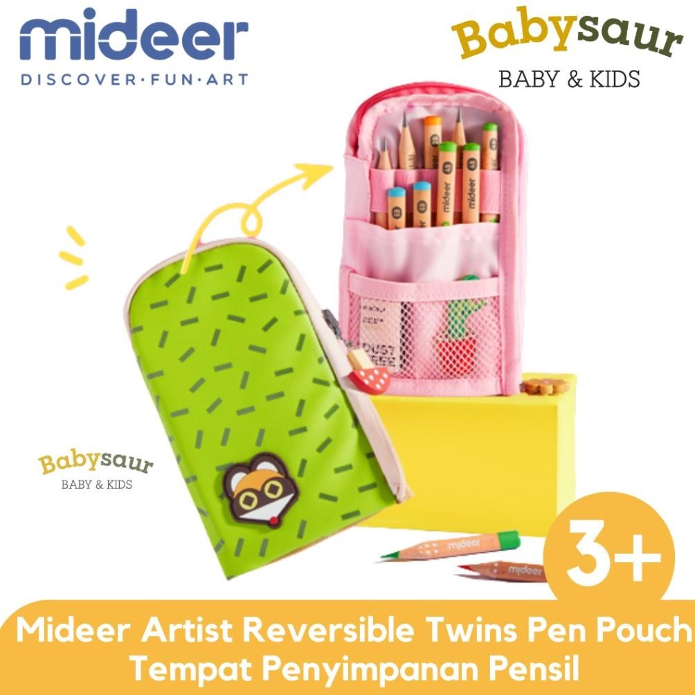 

Murah Mideer Artist Reversible Twins Pen Pouch Pencil Case Tempat Kotak Pensil Peralatan Sekolah Anak Laki Laki Perempuan Promo