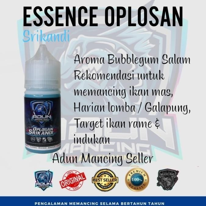 Essen Oplosan Srikandi 30ml Adun Mancing