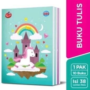 

Berkualitas Buku Tulis Sinar Dunia Sidu 38 Lembar ( 1 Pak = 10 Buku) Gratis Ongkir