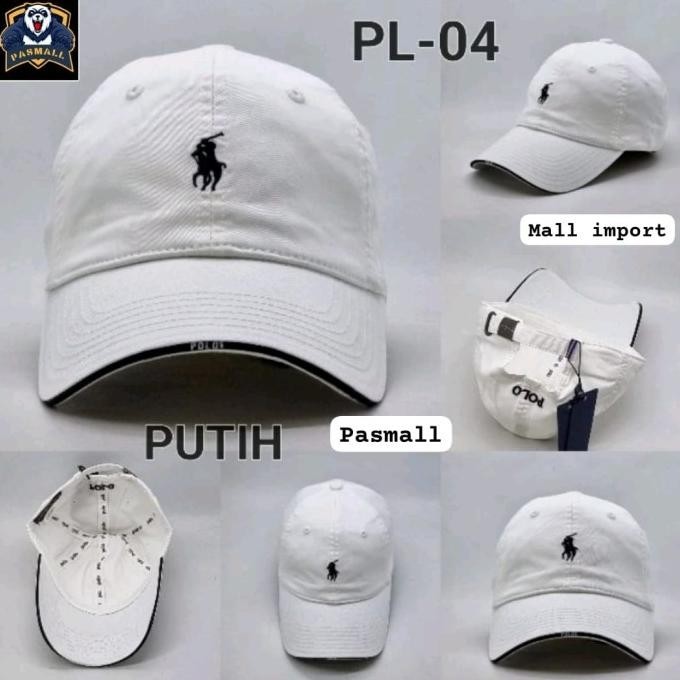Topi Baseball Pria Polo 04 Original Import Bahan Katun