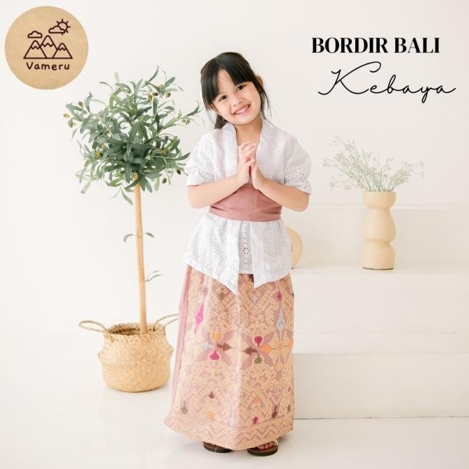 KEBAYA ANAK BROKAT KATUN BALI BORDIR