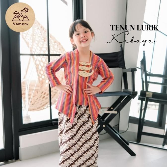 KEBAYA LURIK ANAK KLASIK JAWA PAKAIAN ADAT