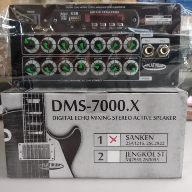 Kit Speaker Aktif Stereo Dms 7000 Full Mixing / Kit Power Dms7000 Fristaliashop