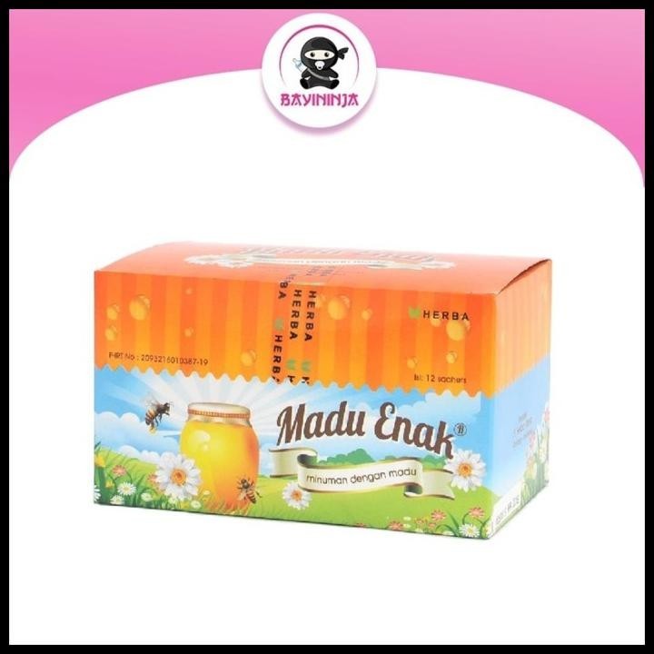 

Madu Enak Sachet Minuman Madu Rasa 12 S X 20 G